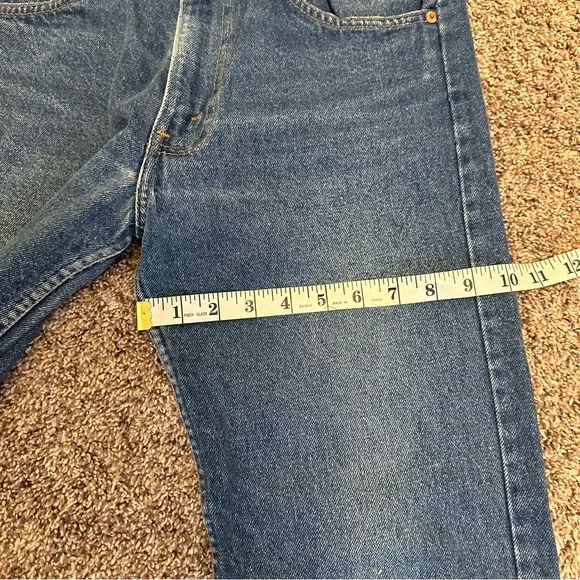 RARE Vintage Orange Tab 1970’s Levi’s Blue Jeans High Waisted - W30 L34